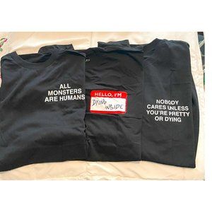 Assholes Live Forever Tees - 3XL NWOT